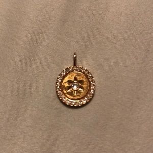 Rose gold plated sterling silver ♌️ pendant